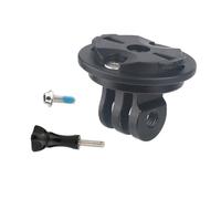 PURPLELILY Soporte de luz trasera para bicicleta, soporte para cámara, soporte para computadora, base de fijación, soporte para cámara, soporte para poste de asiento de bicicleta