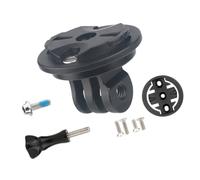 PURPLELILY Soporte de luz trasera para bicicleta, soporte para cámara, soporte para computadora, base de fijación, soporte para cámara, soporte para poste de asiento de bicicleta