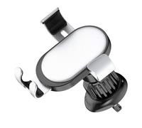 PURPLELILY Soporte de teléfono con bloqueo automático antivibración para ventilación de coche, acolchado de silicona seguro, compatible con la mayoría de teléfonos inteligentes de 5.5 a 7.2 pulgadas