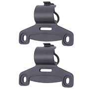 PURPLELILY Soporte para bombas de aire para bicicletas, práctico soporte para bombas de aire de bicicleta, clip fijo para bicicletas de carretera y montaña
