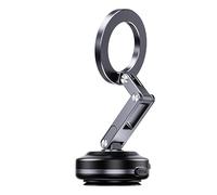 PURPLELILY Soporte para teléfono de coche con potentes imanes y capacidad de succión al vacío para un fácil almacenamiento, conducción segura, soporte flexible para teléfono