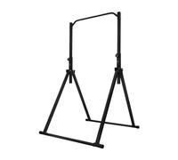 PurpleMinder Estación de Dominadas Plegable, Power Tower Dip Station Independiente Altura Ajustable Barra de Dominadas Multifuncional Dispositivo de Entrenamiento para Dominadas, Flexiones 200kg