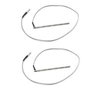 PURPLLE 2X 6 Cuerdas Alta Sensibilidad Guitarra Acústica Puente Sillín Tallo Piezo Metal Varilla Folk Guitarras Pick-Up