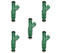 PURPLLE 5X Verde Giant 42Lb E85 440Cc Inyector de Combustible 0280 155 968 0280155968 Inyector de Combustible para - Golf