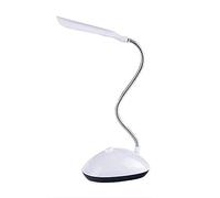 PURPLLE LáMpara de Escritorio LED Ligera, ProteccióN Ocular Giratoria de 360 Grados, Luz de Lectura para NiñOs, LáMpara de Escritorio LED para el Hogar, Blanco