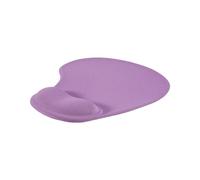 Purpura Estera almohadilla de raton de resto de muneca de gel de silicona para Ordenador portatil Computadora de escritorio PC