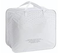 Purpura Home - Edredon Nordico Cama 180 de Pluma y Plumón de Pato y Oca para Invierno Algodón. Compatible con Funda Nordica. Gramaje 565 g/m2. Cama 180 cm (260x240). Mod. 1001 Color Blanco