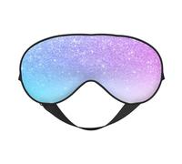 Púrpura Rosa Brillo Ombre Azul Degradado, Cubreojos completos Antifaz bloqueador de luz Antifaz para dormir Antifaz suave con los ojos vendados Noche