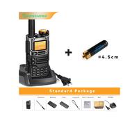 (PÚRPURA) UV-k5 (8) Walkie Talkie 5W Banda Aérea Radio Carga UHF VHF DTMF FM Scrambler NOAA Frecuencia