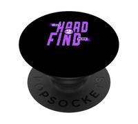 Púrpura Ya sabes dónde estoy. Gráfico morado PopSockets PopGrip Adhesivo