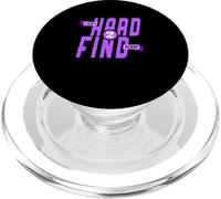 Púrpura Ya sabes dónde estoy. Gráfico morado PopSockets PopGrip para MagSafe