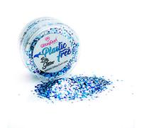 Purpurina brillante corporal, biodegradable 100% libre de plástico, vegana, no testada en animales, ecológica (Tormenta eléctrica)