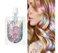 Purpurina Brillo Corporal Lentejuelas En Gel Para Rostro | Purpurina Corporal para Mujeres para Vacaciones, Carnaval, Maquillaje, Festivales, Conciertos, Música, y Baile de Prom