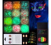 Purpurina Cara,Brillos Corporales,Luminosas Brillos,Brillantini Viso Corpo Capelli,Brillante Decoración,para Uñas,Sombra De Ojos,Festival Purpurina,Cara Maquillaje