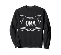 Purr-FECT Abuela - Divertido Amante de los Gatos Abuela Gatos Diseño Sudadera