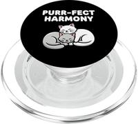 Purr-FECT Harmony Cat Music Lovers Cita PopSockets PopGrip para MagSafe