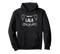 Purr-FECT Lala - Divertido Amante de los Gatos Abuela Gato diseño Sudadera con Capucha