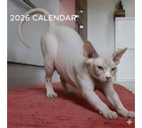 Purr-fectly Adorable Cats Calendar 2026: Cute & Cuddly Kitties Monthly | 8.5 x 11 Inch | Perfect for Cat Lovers, Home & Office Decor