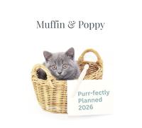 Purr-fectly Planned Cat Lovers 2026 Diary (Muffin & Poppy Diaries)