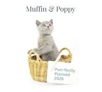 Purr-fectly Planned Cat Lovers 2026 Diary (Muffin & Poppy Diaries)