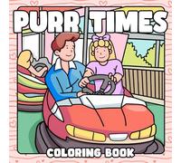 Purr Times: Adorable Coloring Pages featuring Boys and Girls in Cozy Moments with Dogs and Cats for Teens and Adults Relaxation
