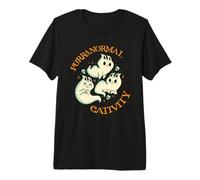 Purranormal Cativity Funny Halloween Costume Ghost Cats Gift Camiseta Premium