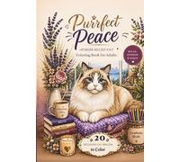 Purrfect Peace: Stress Relief Cat Coloring Book for Adults: 20 Relaxing Cat Breeds to Color