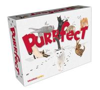 Purrfect - Un Juego de Cartas Rápido y Adictivo para los Amantes de los Gatos. Reglas en español Disponibles en línea: QR en la Caja