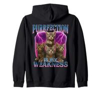 Purrfection Is My Weakness - Camiseta de Regalo para Amantes de los Gatos Sudadera con Capucha