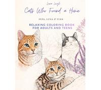 Purring Stories: Relaxing Coloring Book for Adults and Teens