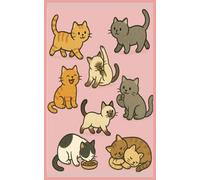 Purrs & Paws Adorable Cat Journal: Cute Cat-Themed Notebook for Kids, Stories, and Everyday Scribbles