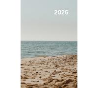 Purse Calendar 2026 Beach Edition: Compact 13-Month Planner with U.S. Holidays, Seasonal Changes, and Full Moon Dates (January 2026 - January 2027)
