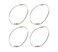 Purse Clasps - Ergonomic Hook Lock 4 Pieces, Smooth Use