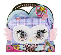 Purse Pets - Bolso Mascota Interactiva - Buho Peluche - Bolso Niña Y Mascota Interactiva Búho con Más De 30 Sonidos Y Reacciones - 6064118 - Juguetes Niña 5 Años +