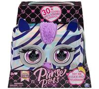 Purse Pets - Bolso Mascota INTERACTIVA - Magic Zebra - Bolso niña y Mascota Interactiva Cebra con más de 30 Sonidos y Reacciones - 6066464 - Juguetes niña 5 años +
