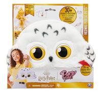 PURSE PETS - BOLSO MASCOTA INTERACTIVA - Wizarding World, Harry Potter - Bolso niña y Mascota Interactiva Hedwig Purse Pets con más de 30 Sonidos y Reacciones - 6066127 - Juguetes niña 6 años +