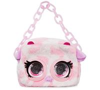 Purse Pets Deja-Moo Juguete Interactivo de Micro Vaca, Color Rosa, Small (Spin Master 6064531)