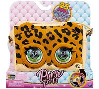 Purse Pets Leoluxe Leopard Interactive con más de 25 Sonidos y reacciones, Juguetes Infantiles para niñas de 5 años en adelante