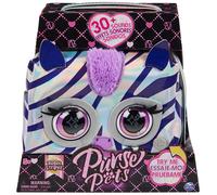 Purse Pets, Metallic Mood Rebel Stripez, Interactive Pet Toy and Crossbody Shoul