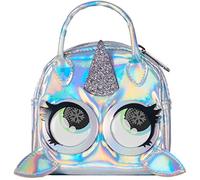 Purse Pets Micros, Narwow Narwal Elegante Bolso pequeño con función de Rollo de Ojos, Juguetes para niños a Partir de 5 años, Individual, Color holográfico, S (Spin Master 6064313)