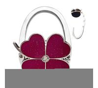 Purse Table Hanger - Folding Desk Bags Holders, Zinc Alloy Portable Foldable Design Desk Bag Holder, Hand Bags Hanger For Table | For Keys Cups Headphone Backpack