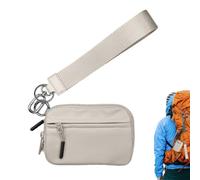 Purse Wallets, Lanyard Card Holder Wallet, Small Purse Wallets, Small Purse Wallets, Zipper Wallet Little Coin Purse Pouch, Multipurpose Zippered Key Pouch for Women Men Earbuds Key