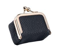 Purso De Monedas De Cuero Para Mujeres - 6.5x3.5x4.5cm Little Travel Billet, A Largo Plazo Uso De La Bolsa De Monedas Cambio De Cambio De Bolsas, Práctico Organizador De Cosméticos Complementarios Con