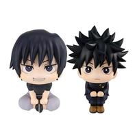 Puruuige 2 figuras de Toji Fushiguro/Megumi Fushiguro de 3.94 pulgadas, figura de dibujos animados, modelo de juguete, adornos coleccionables, regalo