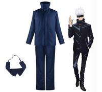 Puruuige Anime Itadori Yuji Cosplay Costume Ryomen Sukuna/Gojo Satoru/Fushiguro Megumi/Kugisaki Nobara School Uniform Outfits Anime Role-playing Suits Halloween Costume