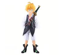 Puruuige Figura de anime The Seven Deadly Sins Wrath of the Gods, modelo de Meliodas, figura de PVC de siete pecados capitales, figura de acción, adornos coleccionables