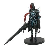 Puruuige Figura Sung Jin Woo Igris Statue Model - Estatua Anime PVC de 8,2", Pose de Golpe Dinámico, Modelo de Escritorio para Fans