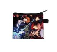 Puruuige Monedero de anime Geto Suguru para niños, bolsa de cambio Gojo Satoru, monedero con impresión Itadori Yuji, monedero de anime, regalos, Tipo 16, 13.5 x 11CM, Tarjetero