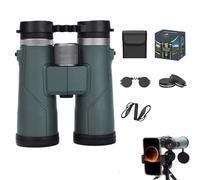 Puruxe Binoculars for Adults High Powered, Puruxe 10×42 HD Binoculars, Premium Optical Clarity, for Bird Watching, Hiking, Cruise, Travel (Upgraded Green)