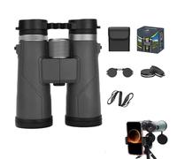 Puruxe Binoculars for Adults High Powered, Puruxe 10×42 HD Binoculars, Premium Optical Clarity, for Bird Watching, Hiking, Cruise, Travel (Upgraded Black)